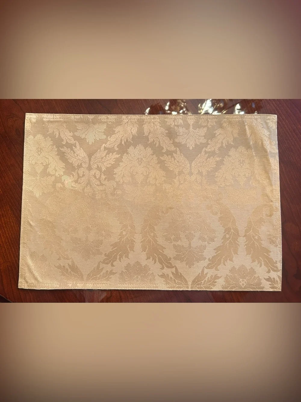 Gold Jacquard Placemats